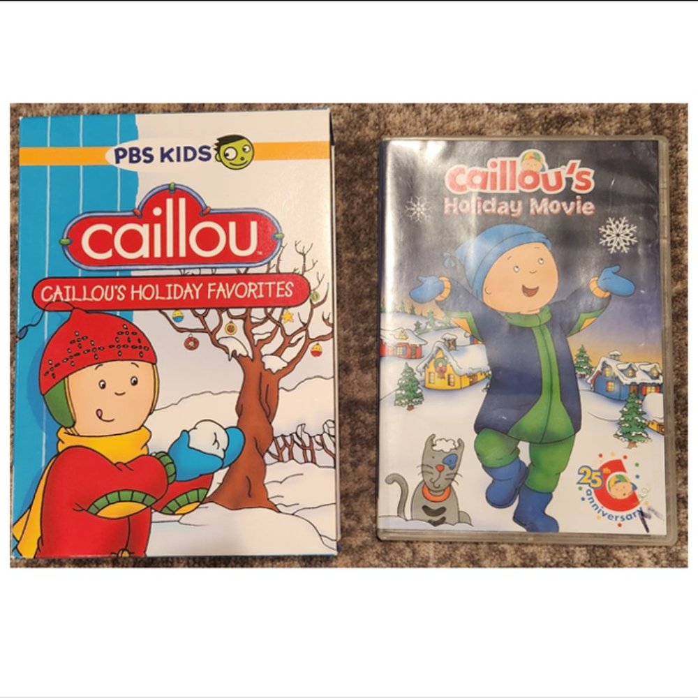 Caillou - Set of 2 DVDS